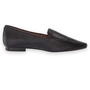 Sam Edelman Black Leather Pointed Toe Loafers